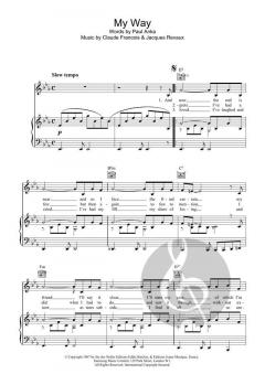 My Way von Frank Sinatra 