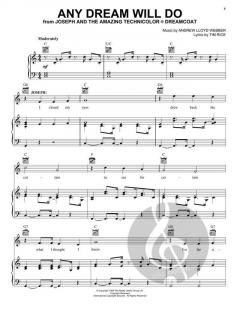 Any Dream Will Do von Andrew Lloyd Webber 