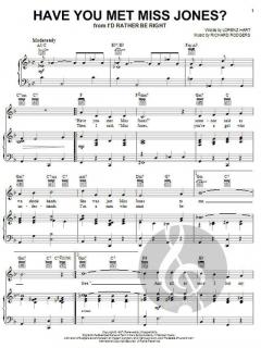 Have You Met Miss Jones? von Richard Rodgers 