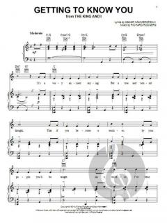 Getting To Know You von Rodgers & Hammerstein 