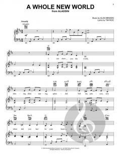 A Whole New World von Alan Menken 
