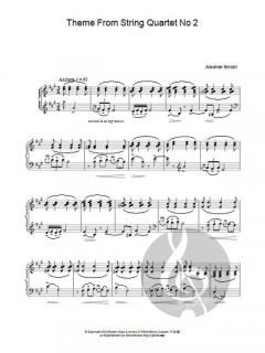 Theme From String Quartet No 2 von Alexander Borodin 