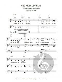 You Must Love Me von Andrew Lloyd Webber 
