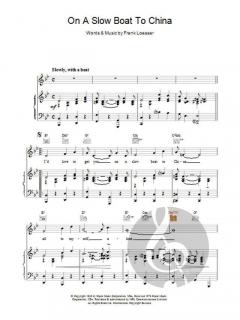 On A Slow Boat To China von Bing Crosby 