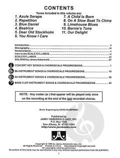 Aebersold Vol.91 Player's Choice im Alle Noten Shop kaufen