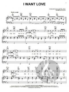 I Want Love von Elton John 
