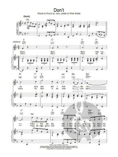 Don't von Elvis Presley 