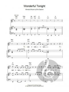 Wonderful Tonight von Eric Clapton 