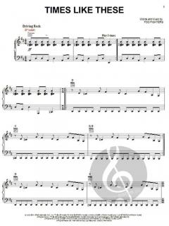 Times Like These von Foo Fighters 