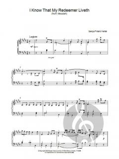 I Know That My Redeemer Liveth von Georg Friedrich Händel 