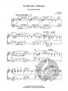 Un Bel Di, Vedremo From Madame Butterfly von Giacomo Puccini 