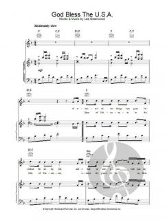 God Bless The U.S.A. von Lee Greenwood 