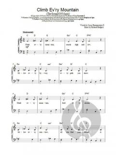 Climb Ev'ry Mountain von Rodgers & Hammerstein 