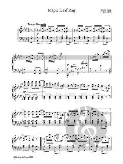 Maple Leaf Rag von Scott Joplin 