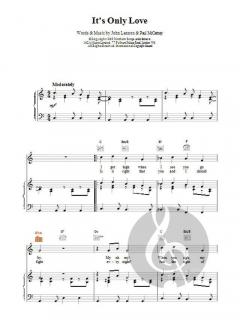 It's Only Love von The Beatles 