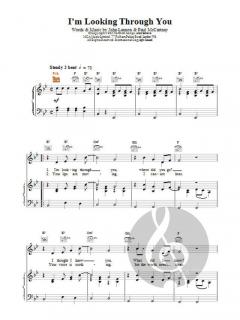 I'm Looking Through You von The Beatles 