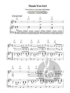 Thank You Girl von The Beatles 