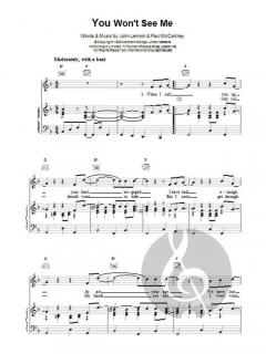 You Won't See Me von The Beatles 