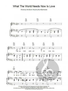 What The World Needs Now Is Love von Hal David 