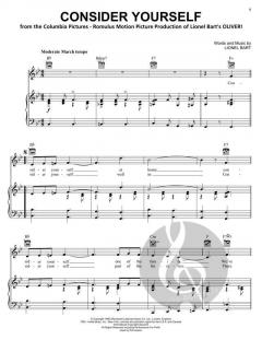 Consider Yourself von Lionel Bart 