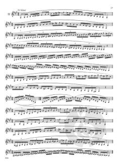 24 Varied Scales and Exercises for Clarinet von Jean-Baptiste Albert 