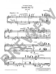 Sonata No. 12 op. 102 von Nikolai Kapustin 
