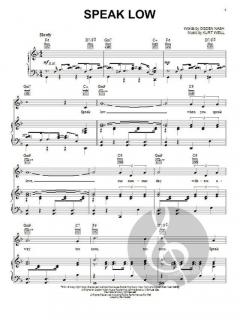 Speak Low von Kurt Weill 