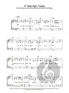 A Year Ago Today von Delta Goodrem 