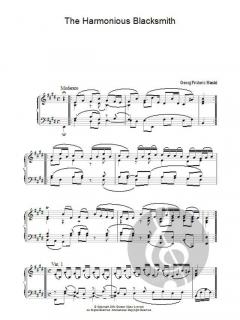 The Harmonious Blacksmith von Georg Friedrich Händel 