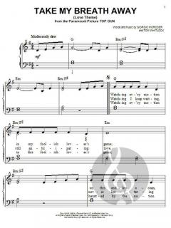 Take My Breath Away (Love Theme) von Giorgio Moroder 