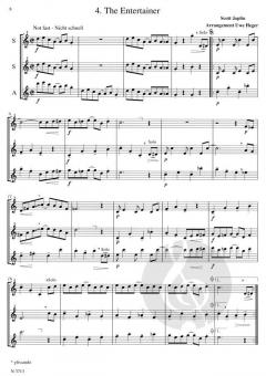 10 leichte Ragtime-Trios (Scott Joplin) 