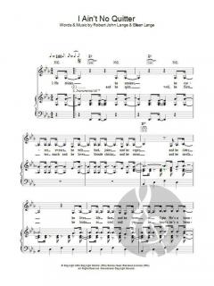 I Ain't No Quitter von Shania Twain 