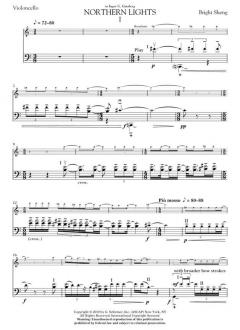 Northern Lights von Bright Sheng 