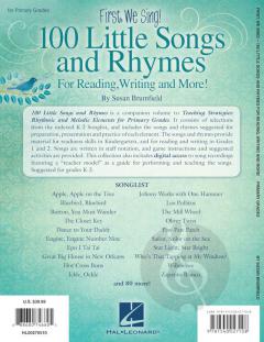 First, We Sing! 100 Little Songs And Rhymes 