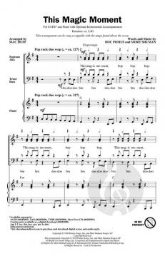 This Magic Moment von Mort Shuman 