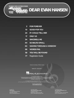 Dear Evan Hansen von Benj Pasek 