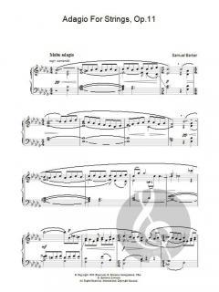 Adagio For Strings Op. 11 von Samuel Barber 