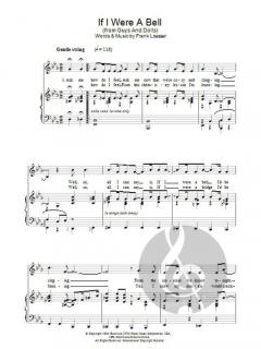If I Were A Bell von Frank Loesser 