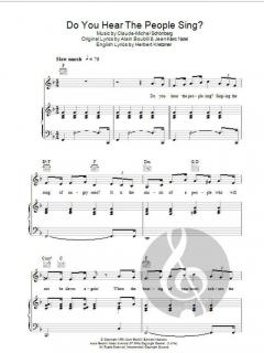 Do You Hear The People Sing? von Alain Boublil 