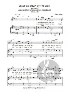 Jesus Sat Down By The Well von Alison Hedger 