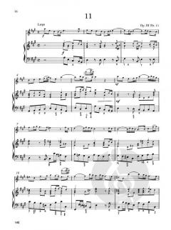 12 Sonaten op. 3 Heft 4 (Jean Baptiste Loeillet 'de Gant) 