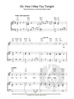 Oh How I Miss You Tonight von Joseph A. Burke 