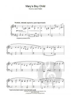 Mary's Boy Child von Jester Hairston 