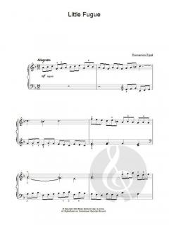 Little Fugue von Domenico Zipoli 