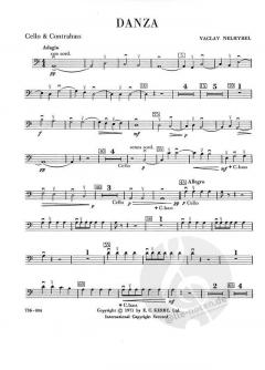 Danza von Vaclav Nelhybel für Streichorchester im Alle Noten Shop kaufen