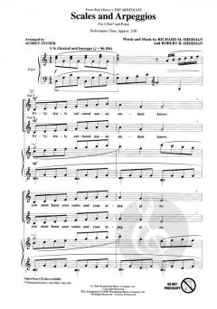 Scales And Arpeggios (From Aristocats) (Robert Bernard Sherman) 