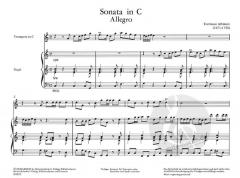 Sonata in C von Tomaso Giovanni Albinoni für Trompete und Orgel im Alle Noten Shop kaufen