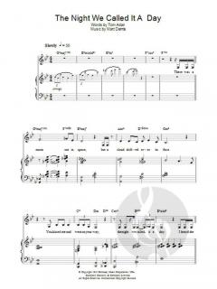 The Night We Called It A Day von Diana Krall 