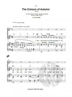 The Colours Of Autumn von Alison Hedger 