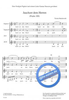 Jauchzet dem Herrn (Torsten Ratzkowski) 
